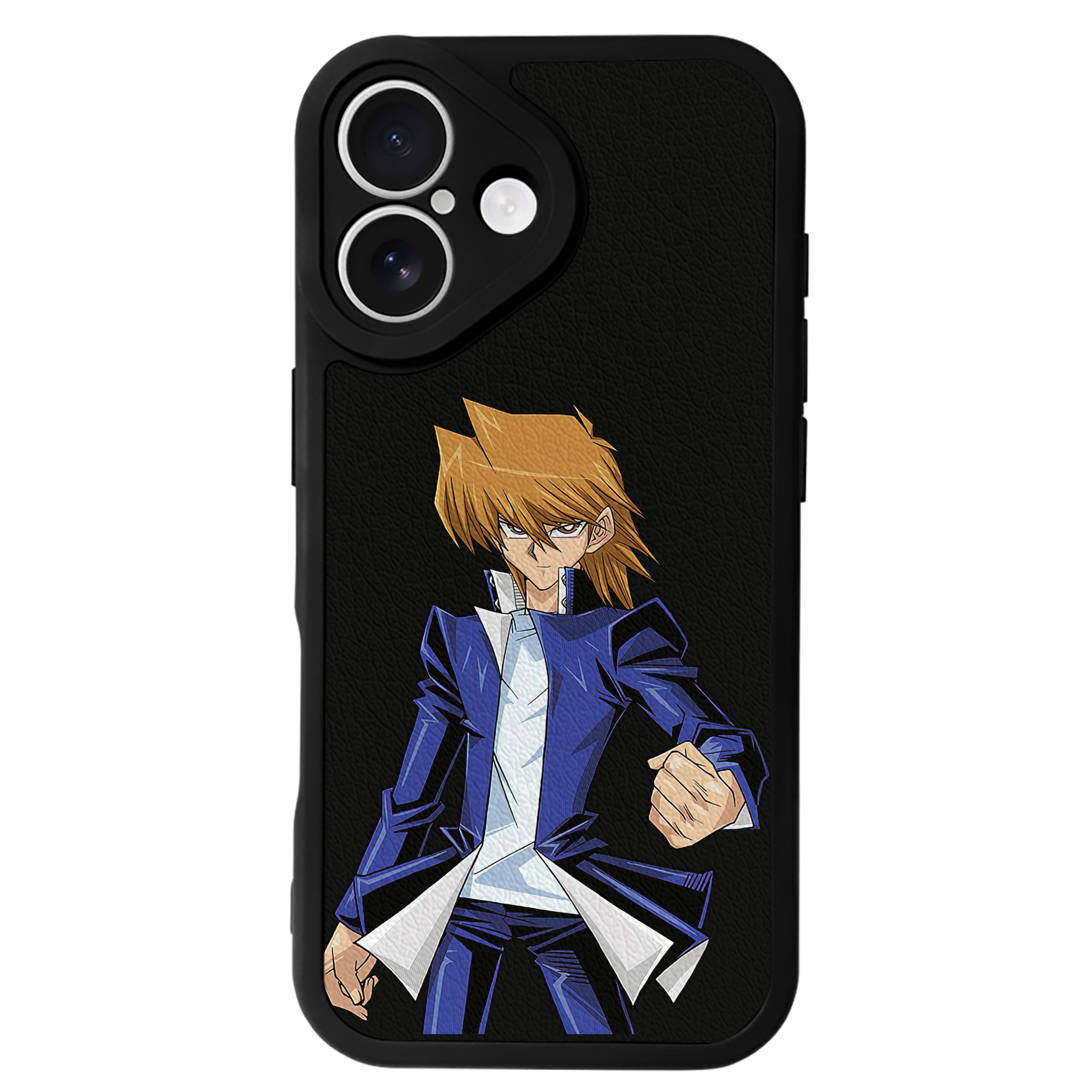 遊☆戯☆王 Yu-Gi-Oh! 【iPhone 16シリーズ対応】シリコンスマホケース（レザー調） 材質：シリコン